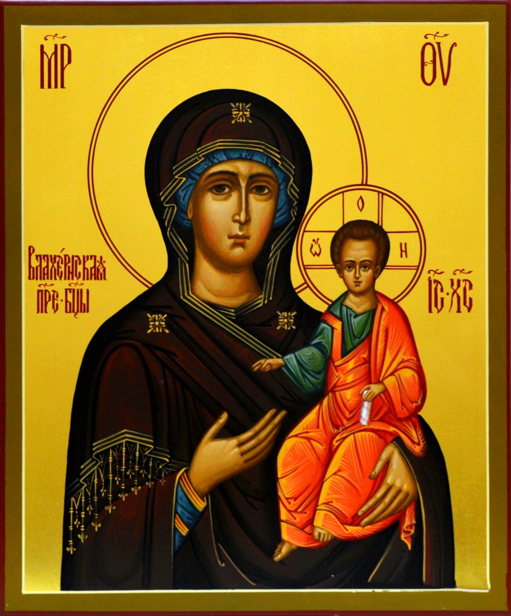 влахернская икона божией матери фото
