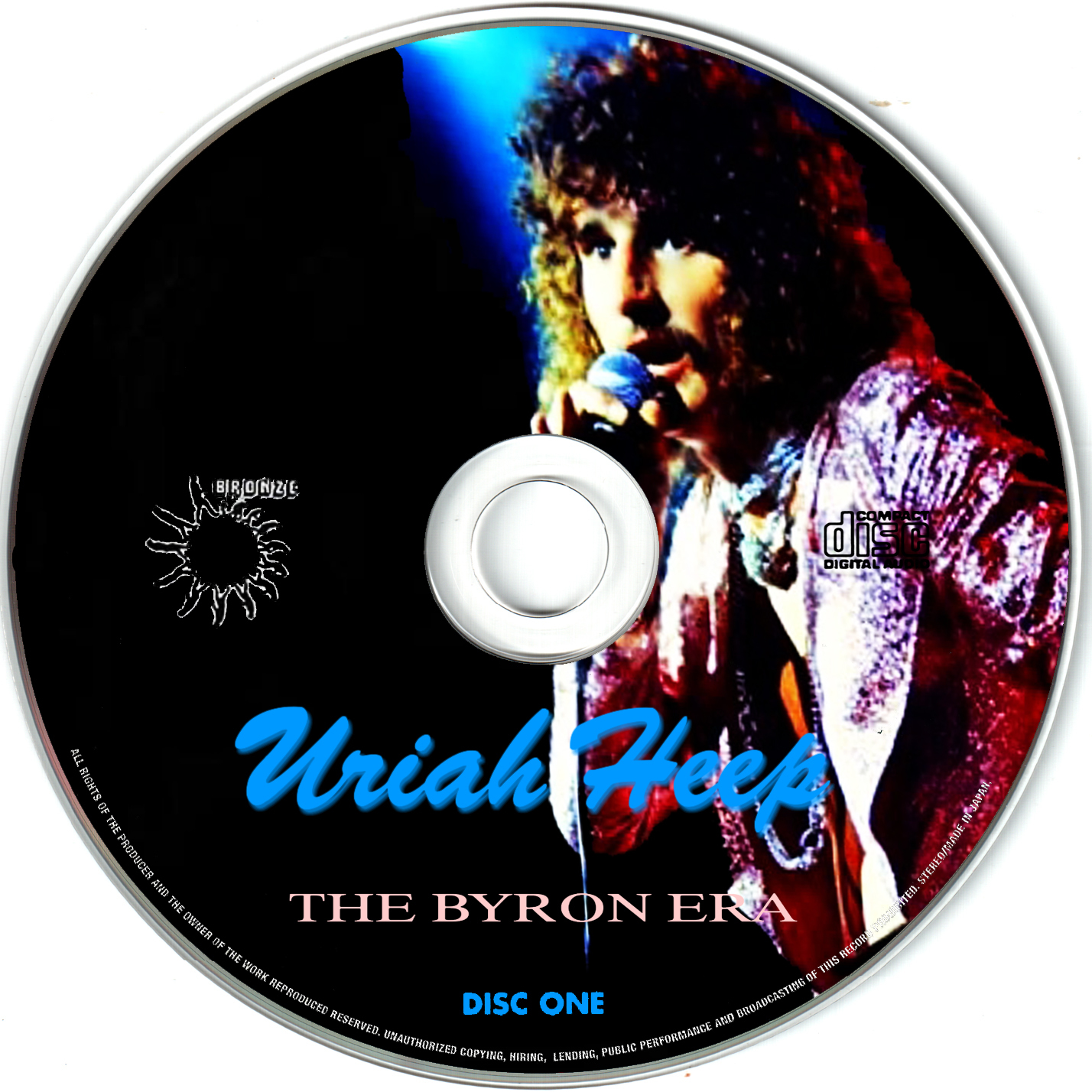 Cd ii. Дэвид Байрон Uriah Heep. Uriah Heep Byron. Обложка DVD Uriah Heep. Uriah Heep Byron era.