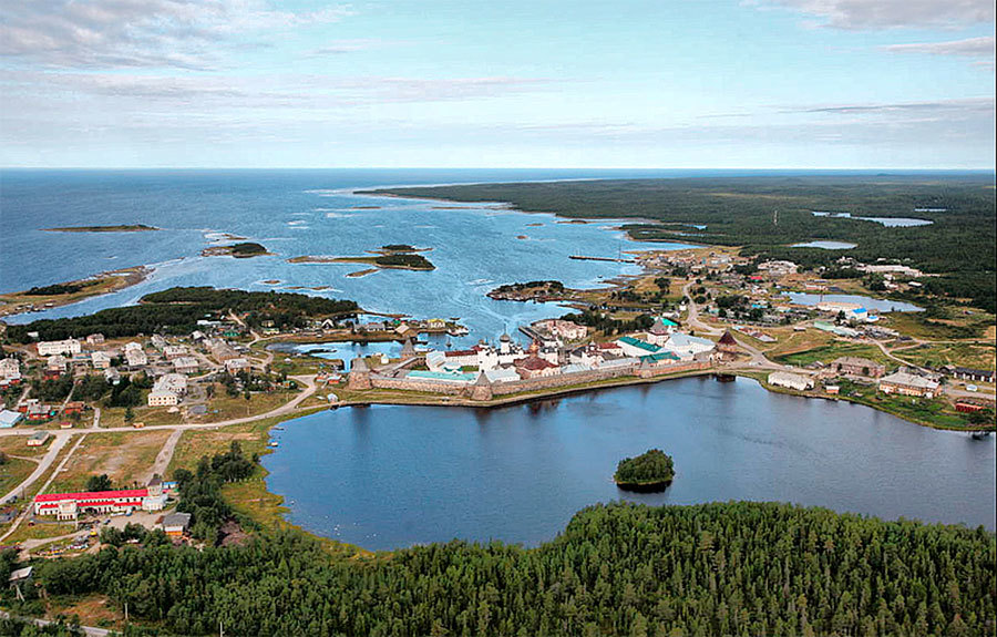 Фото соловецкого монастыря на белом море