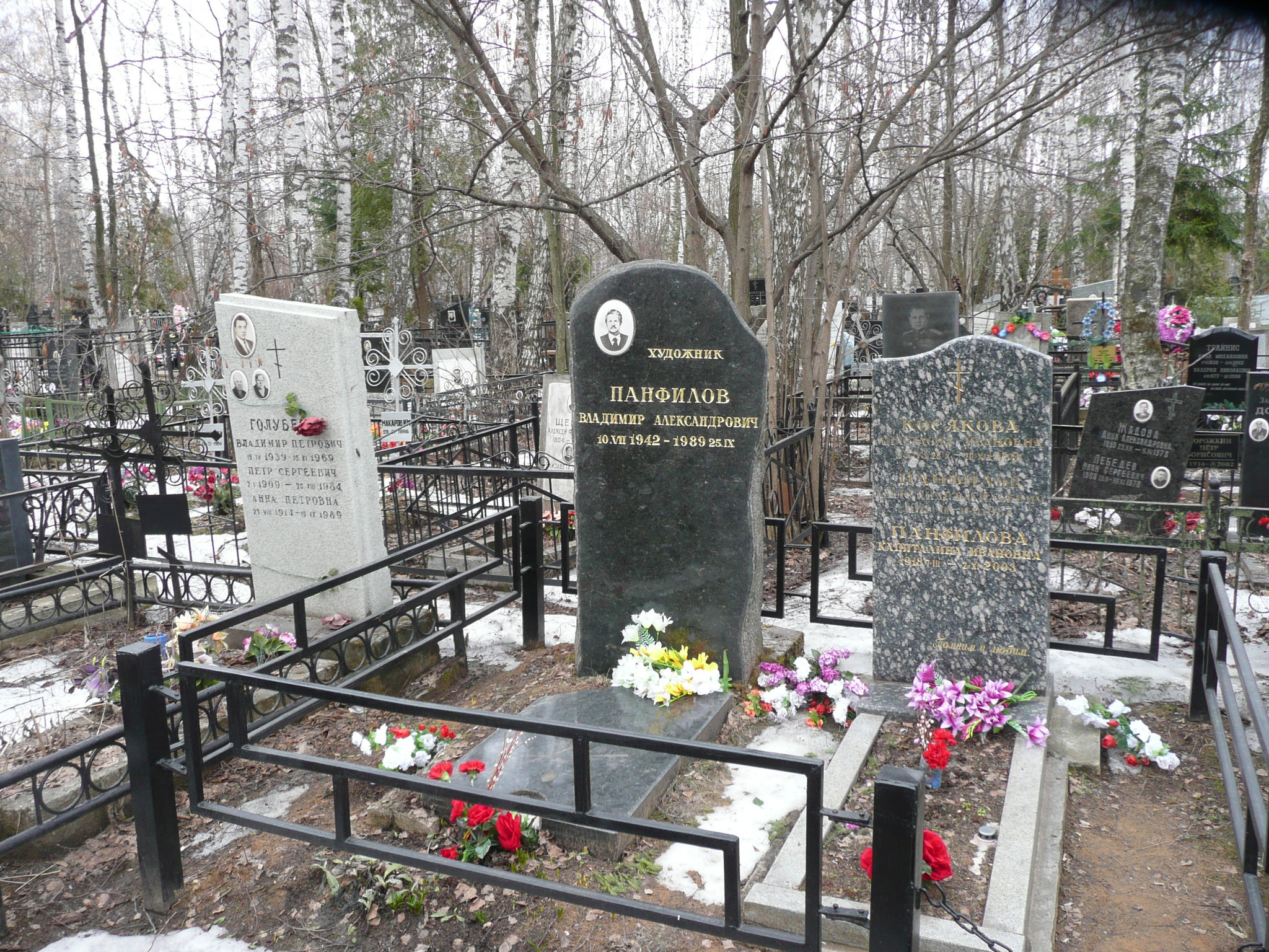 Панфилов живой или умер. Панфилов могила. Могила Панфилова. Мардер Востряковское кладбище.