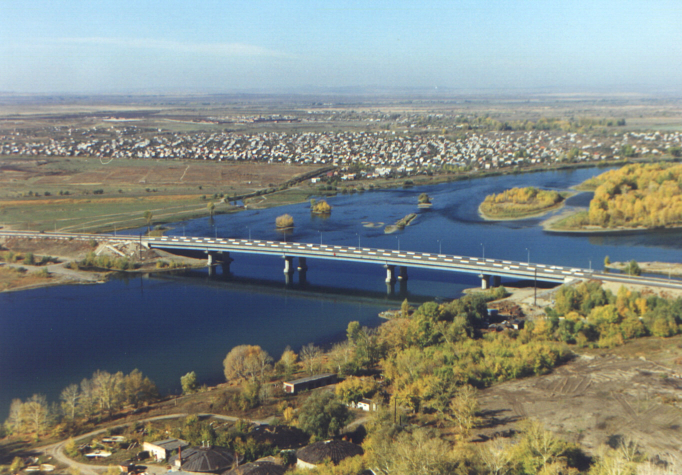 Усть Каменогорск мост