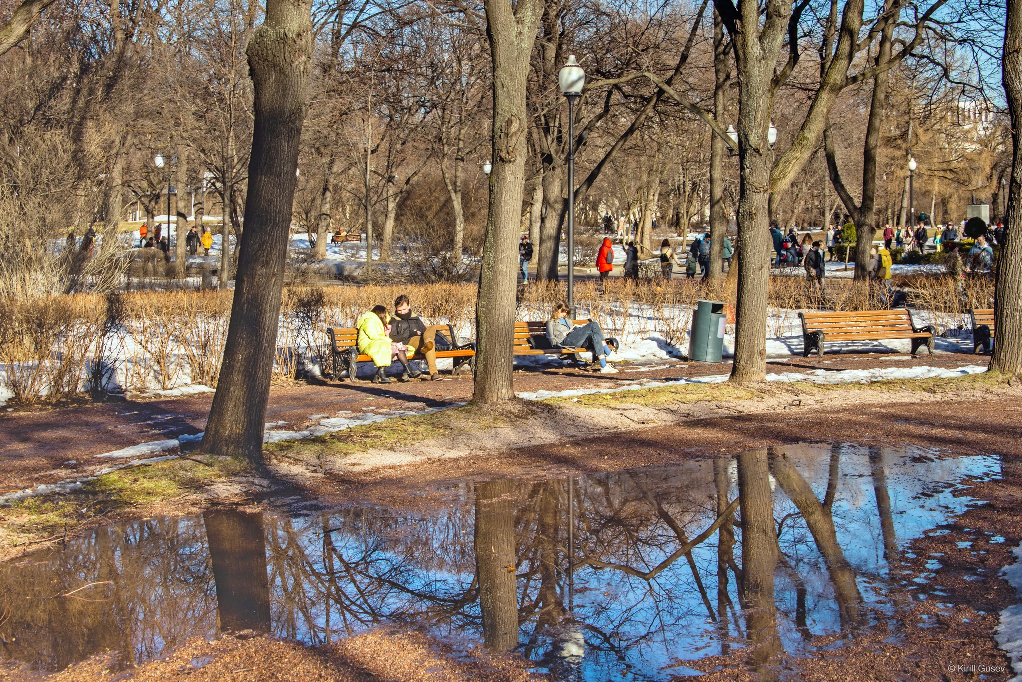 Москва весенняя