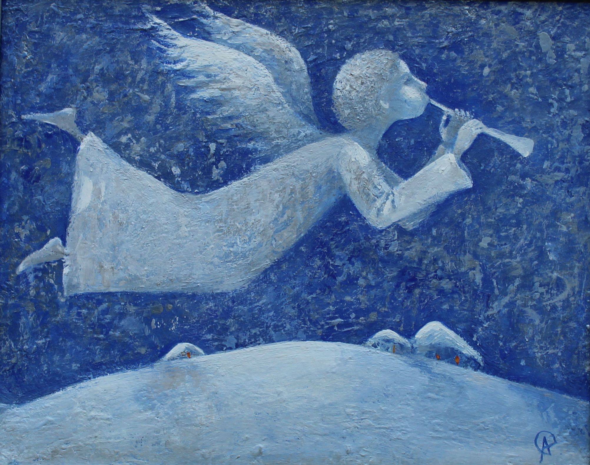Художник Анна Ермолаева картины ангелы