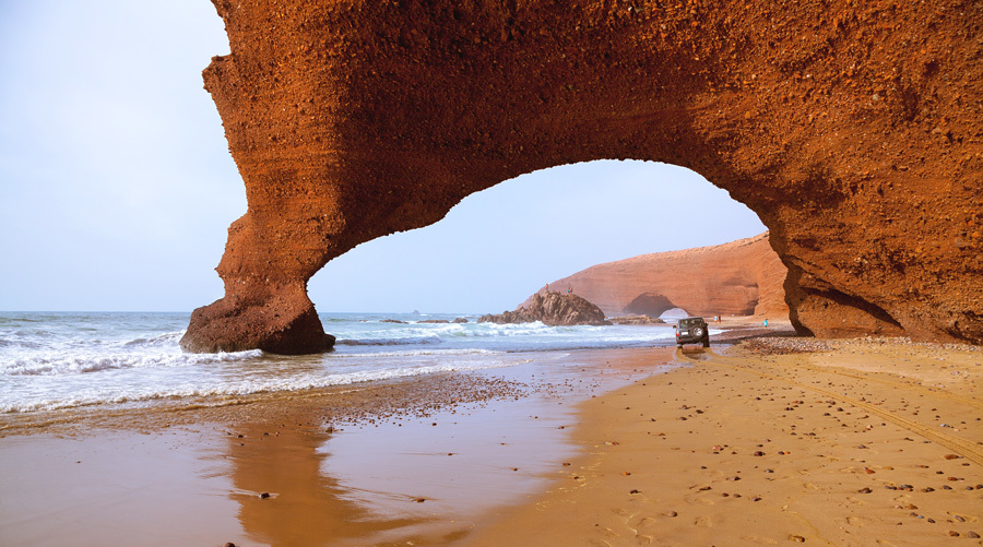 Рухнула арка "Слоновая нога" на пляже Легзира